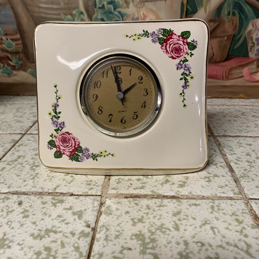 Vintage clock Paul Sebastian quartz